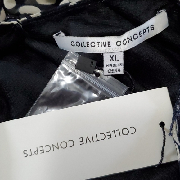 NWT Collective Concepts Short Sleeve  Dress Size XL - Picture 7 of 8